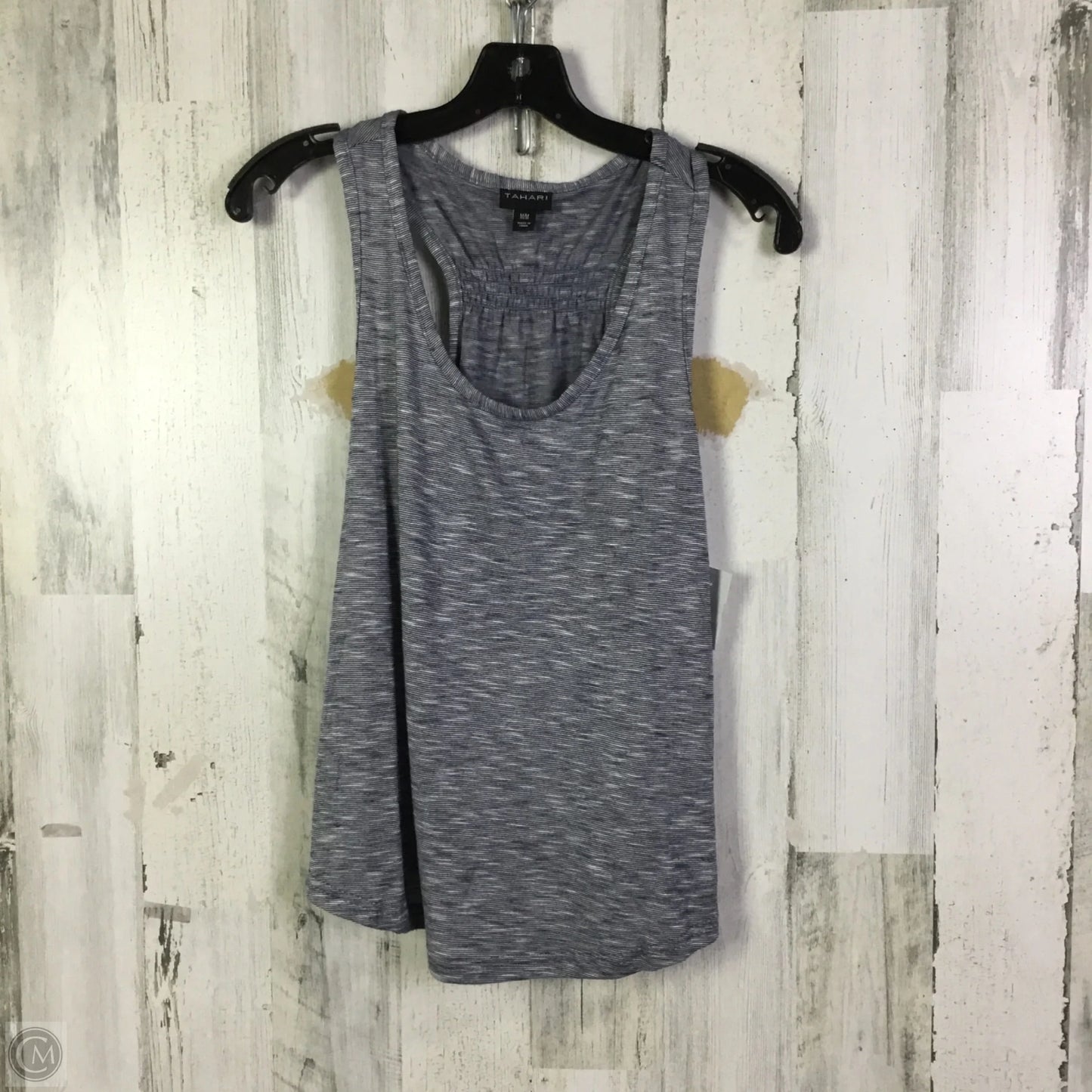 Lounge Set Shorts By Tahari By Arthur Levine In Navy, Size: M