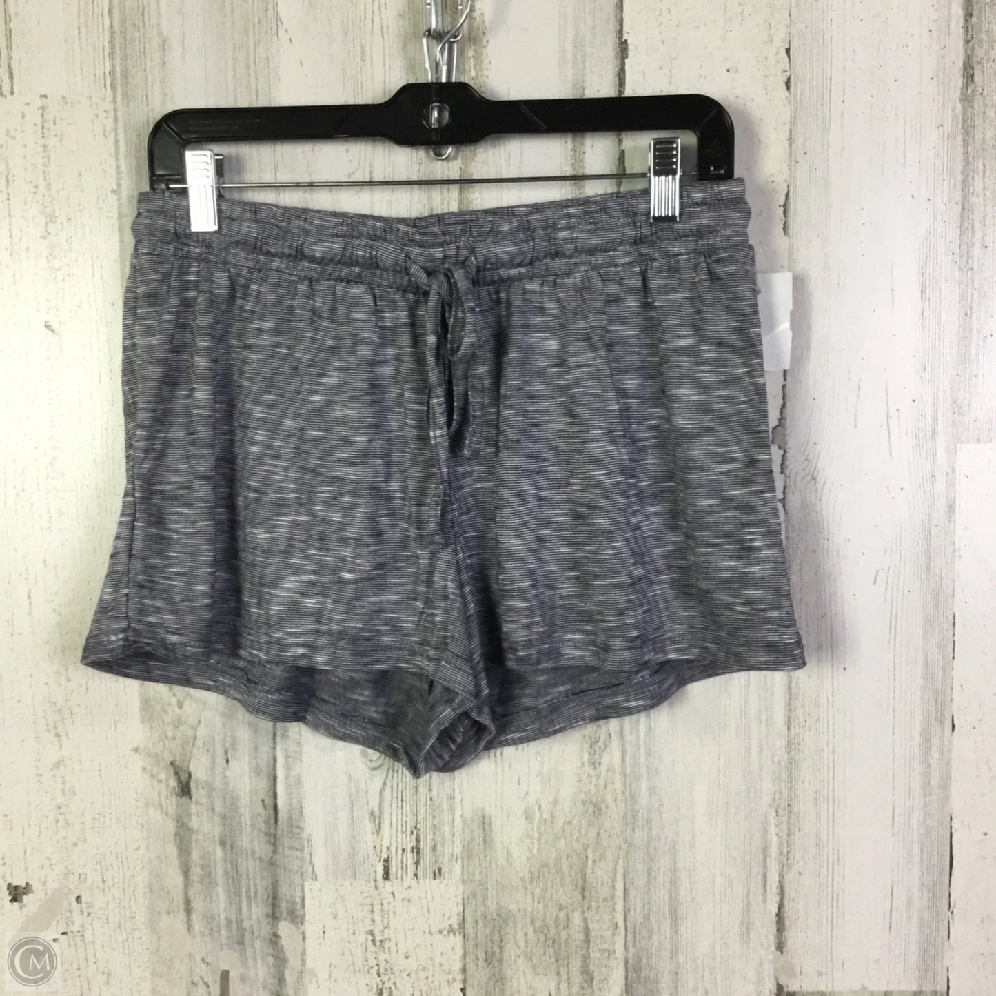 Lounge Set Shorts By Tahari By Arthur Levine In Navy, Size: M