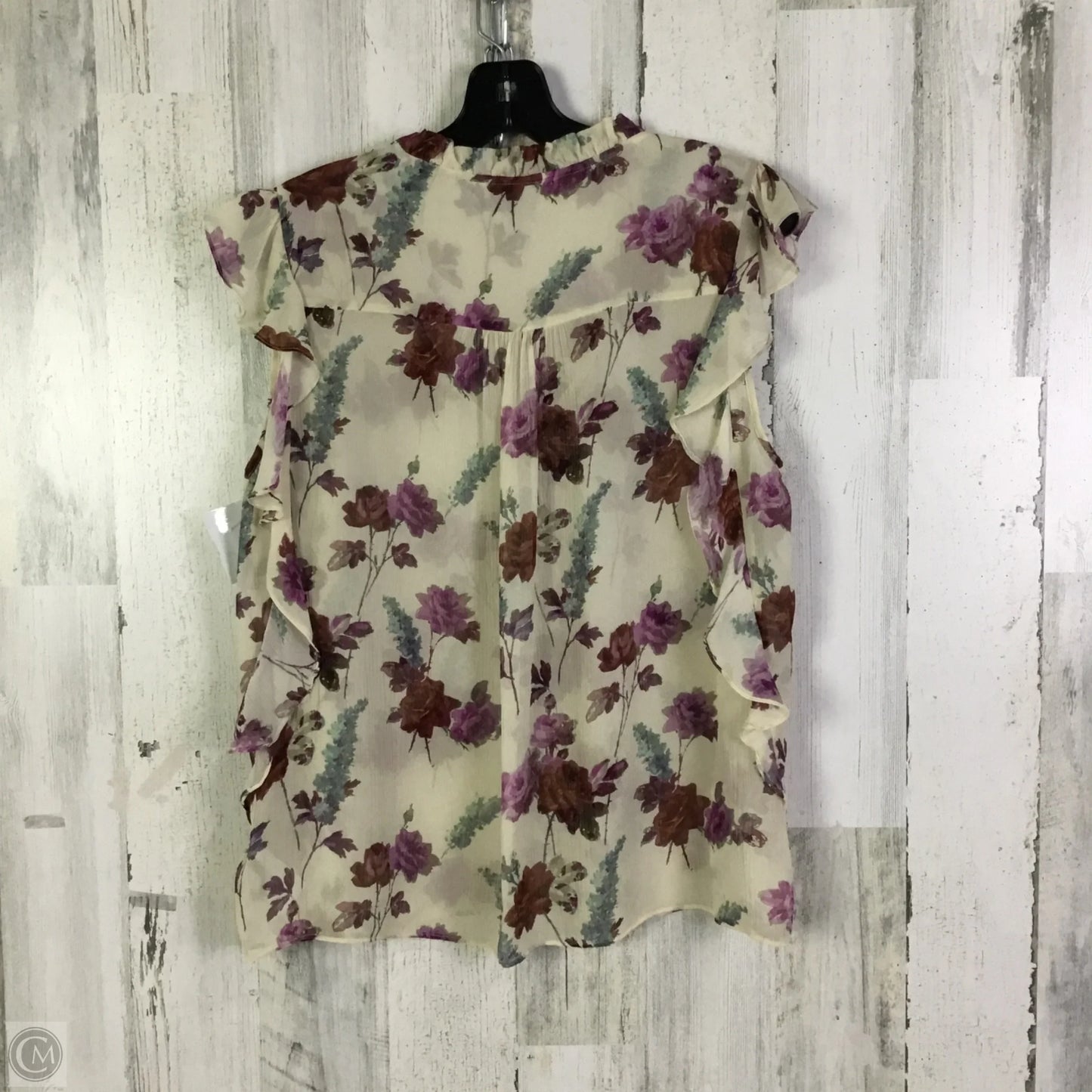 Top Sleeveless By Paige In Cream, Size: M