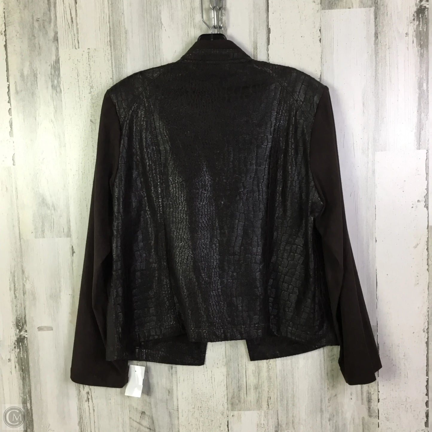 Blazer By Chicos In Brown, Size: M