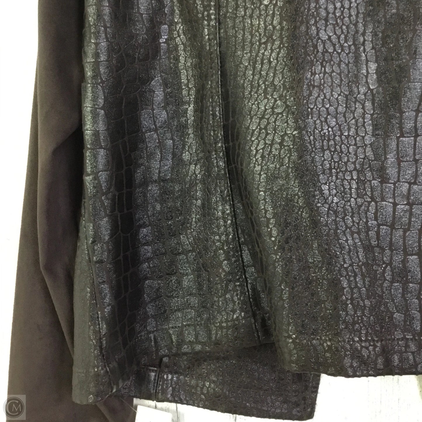 Blazer By Chicos In Brown, Size: M