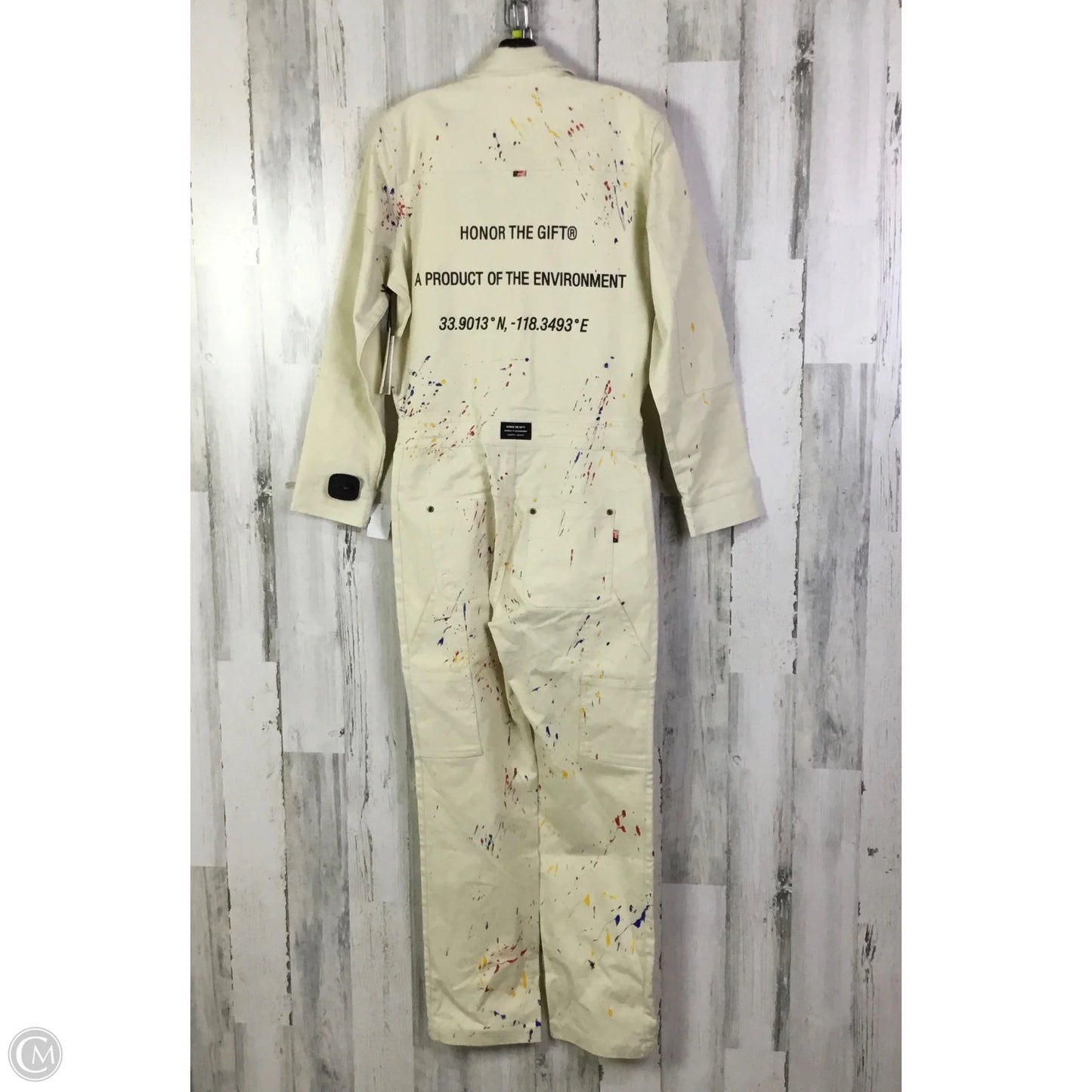 Jumpsuit By Cmb In Cream, Size: S