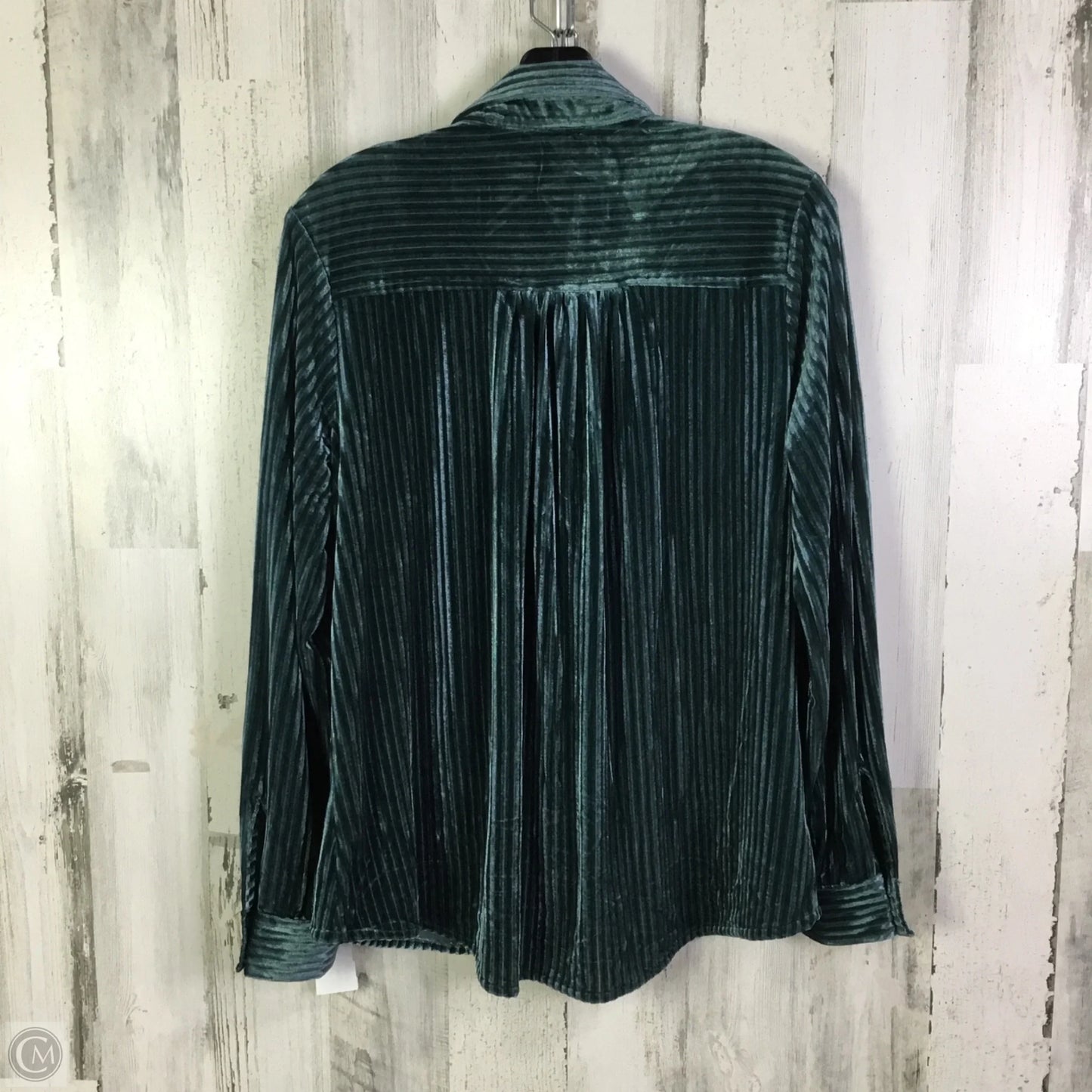 Top Long Sleeve By Umgee In Blue, Size: S