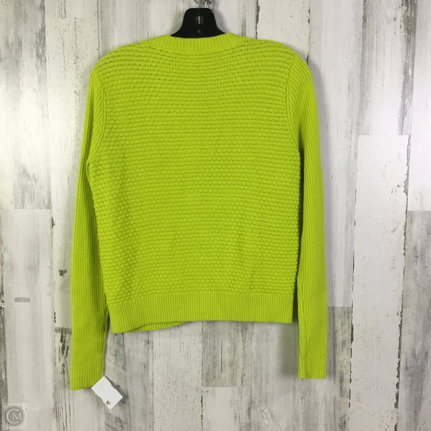 Sweater Cardigan By Cabi In Green, Size: M