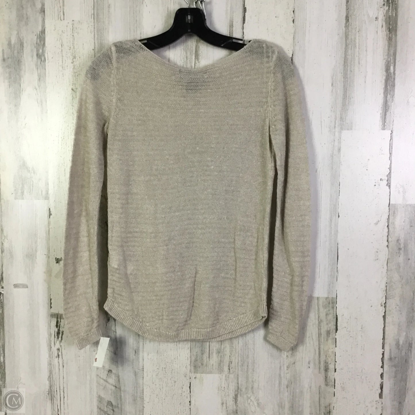 Sweater By Tahari By Arthur Levine In Beige, Size: Xs