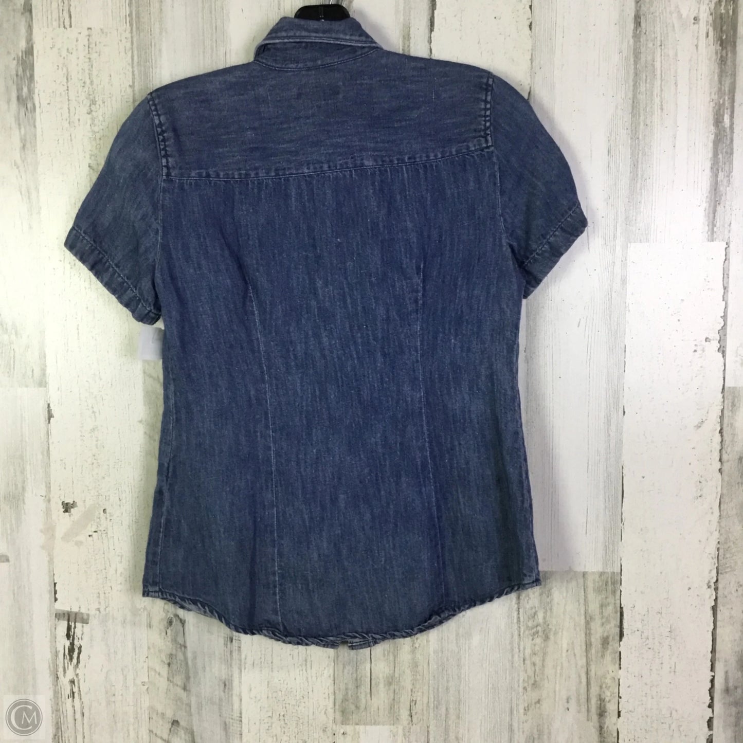 Top Sleeveless By J. Crew In Blue Denim, Size: Xxs
