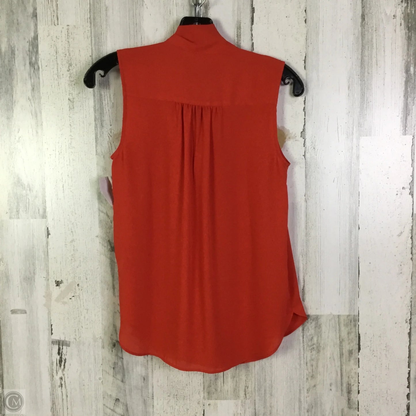 Blouse Sleeveless By J. Crew In Red, Size: Xsp
