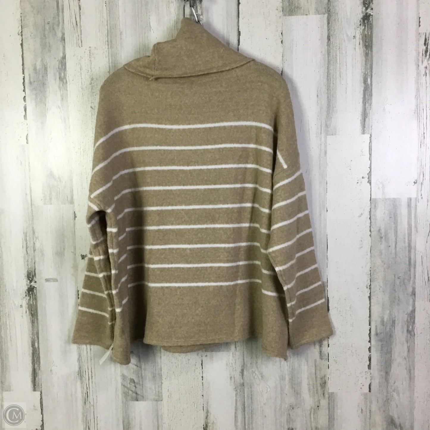 Sweater By Dreamers In Tan, Size: L