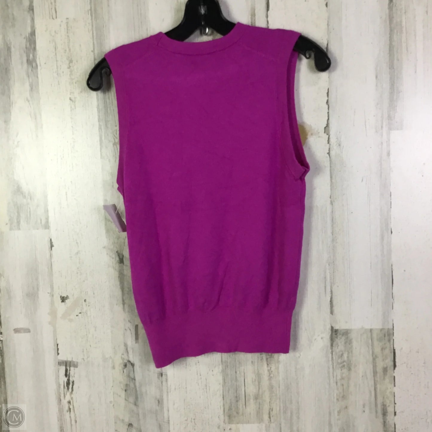 Vest Sweater By Zara In Purple, Size: M