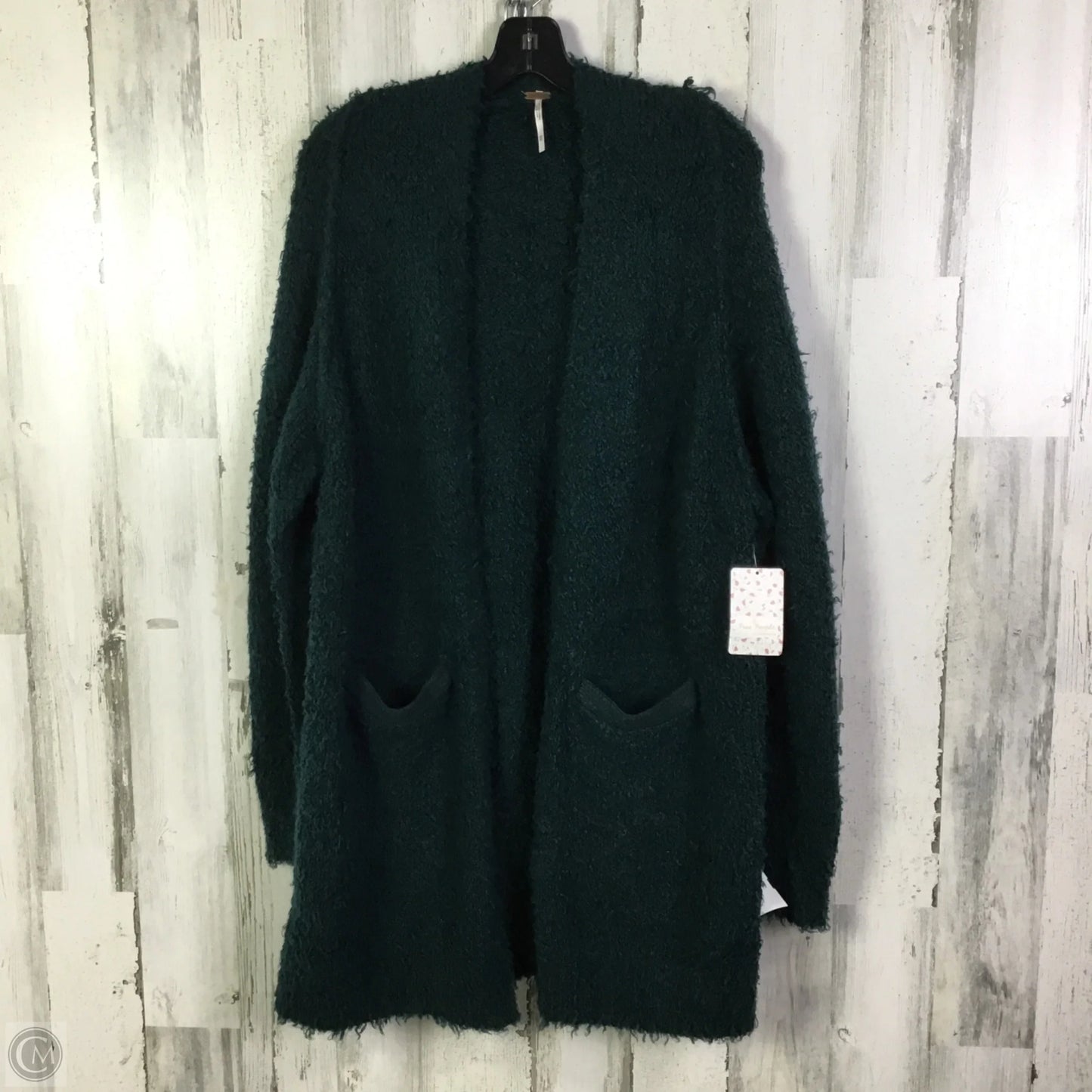Sweater Cardigan By Free People In Green, Size: Xs