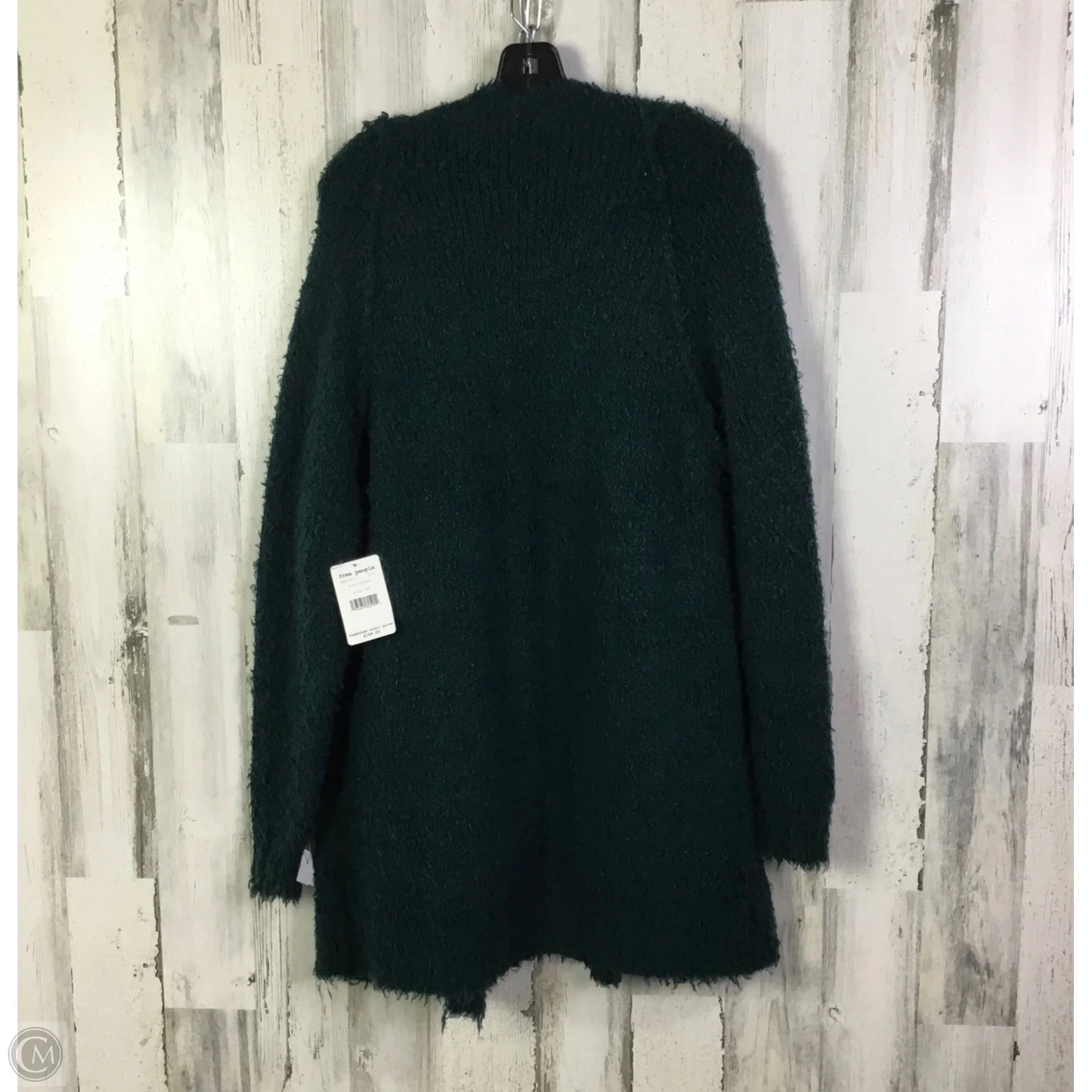 Sweater Cardigan By Free People In Green, Size: Xs