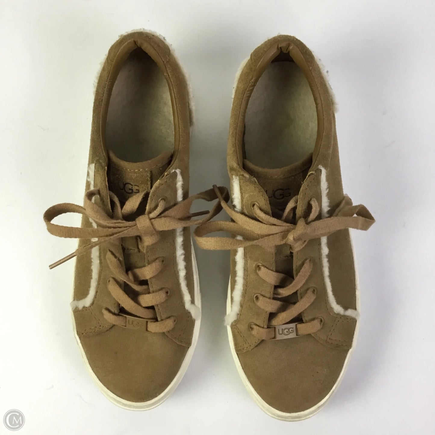Shoes Designer By Ugg In Tan, Size: 9.5