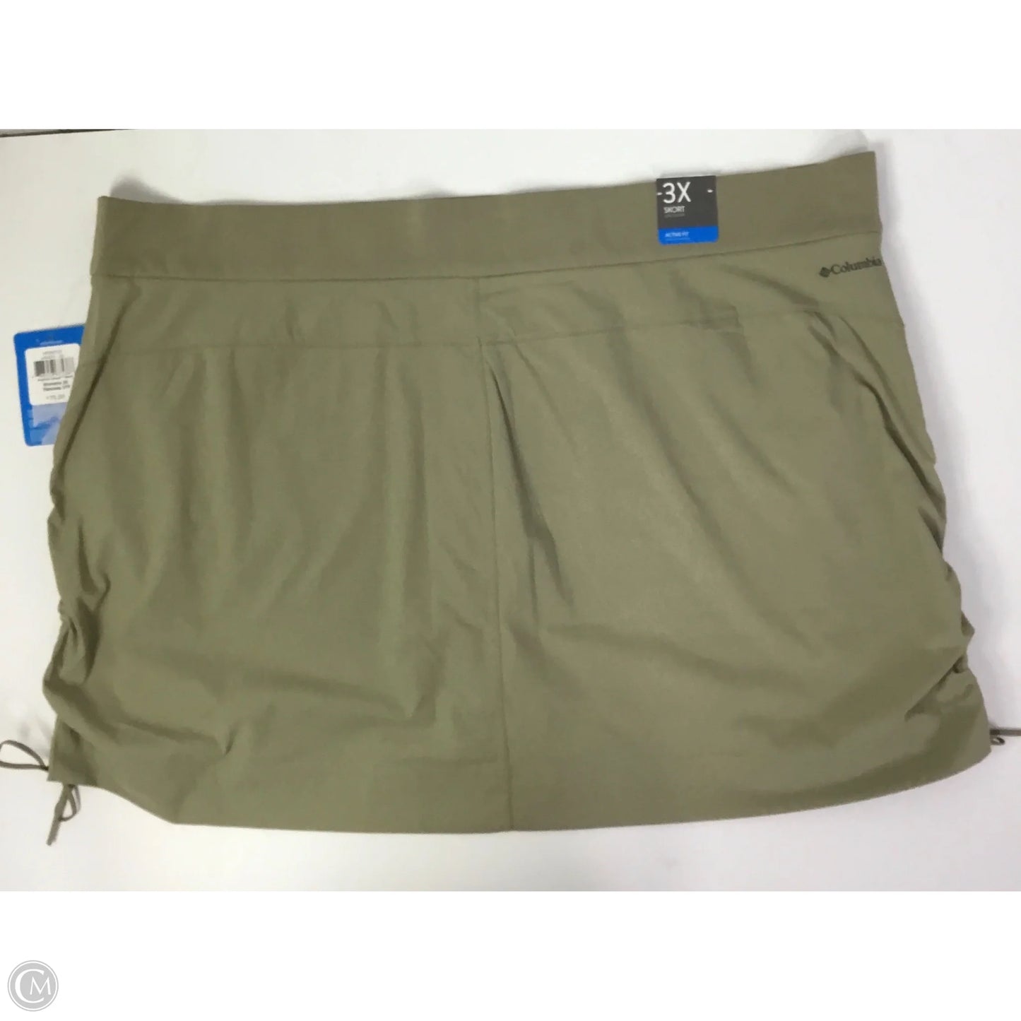 Athletic Skort By Columbia In Tan, Size: 3x