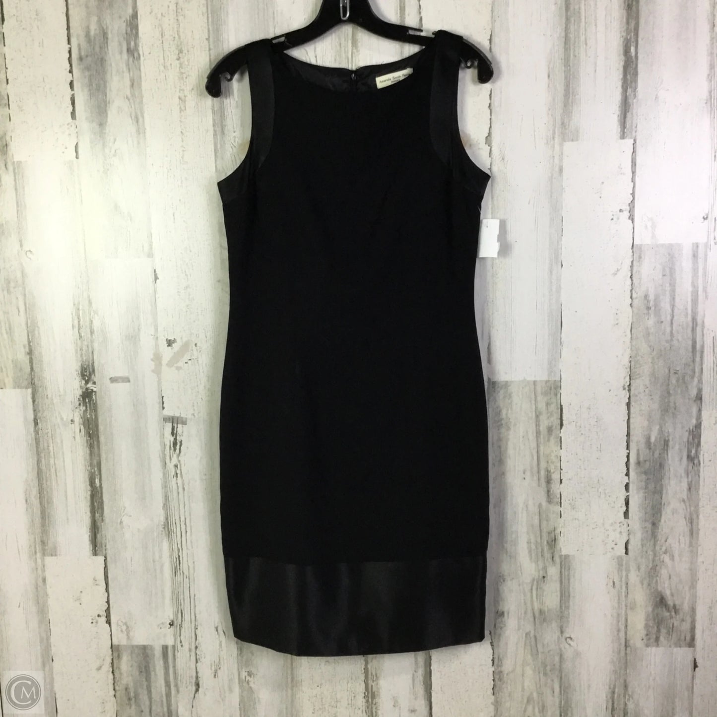 Dress Work By Amanda Smith In Black, Size: Sp