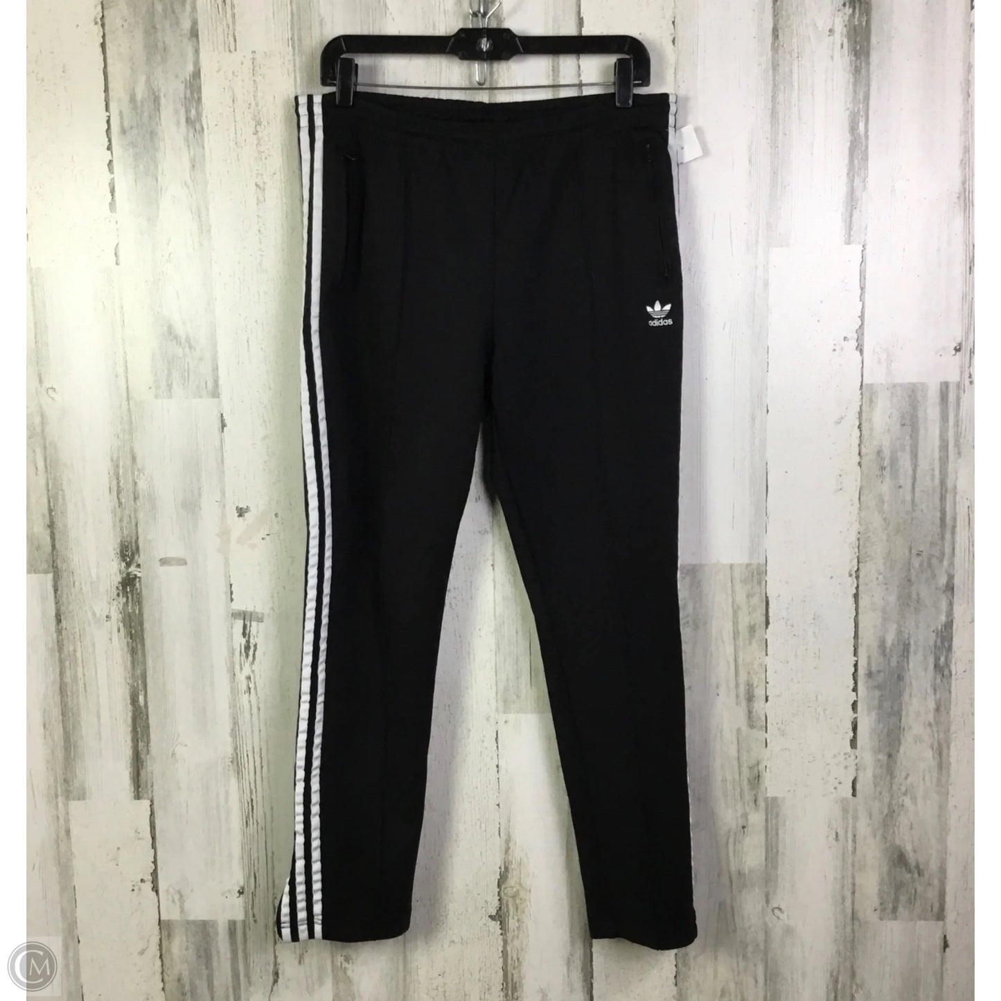Athletic Pants By Adidas In Black, Size: L