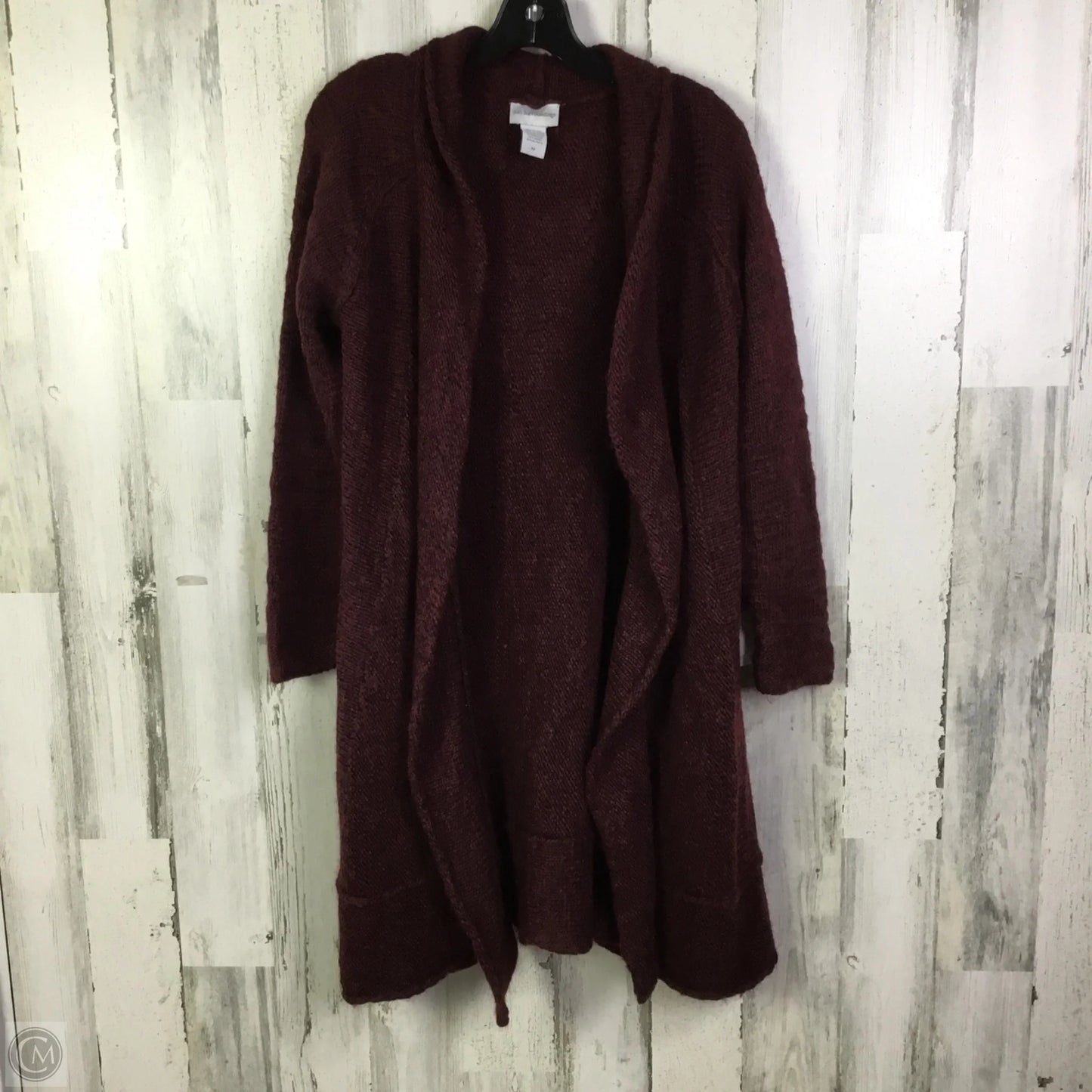 Sweater Cardigan By Soft Surroundings In Red, Size: M