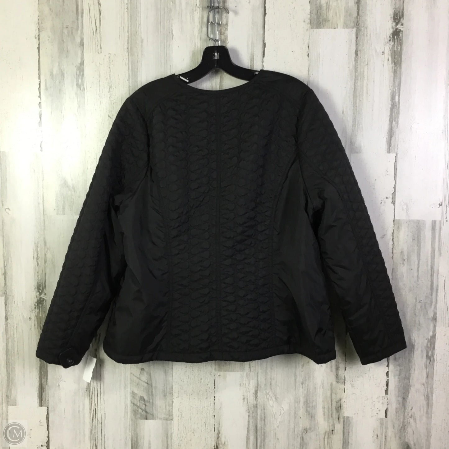 Jacket Puffer & Quilted By Lane Bryant In Black, Size: L
