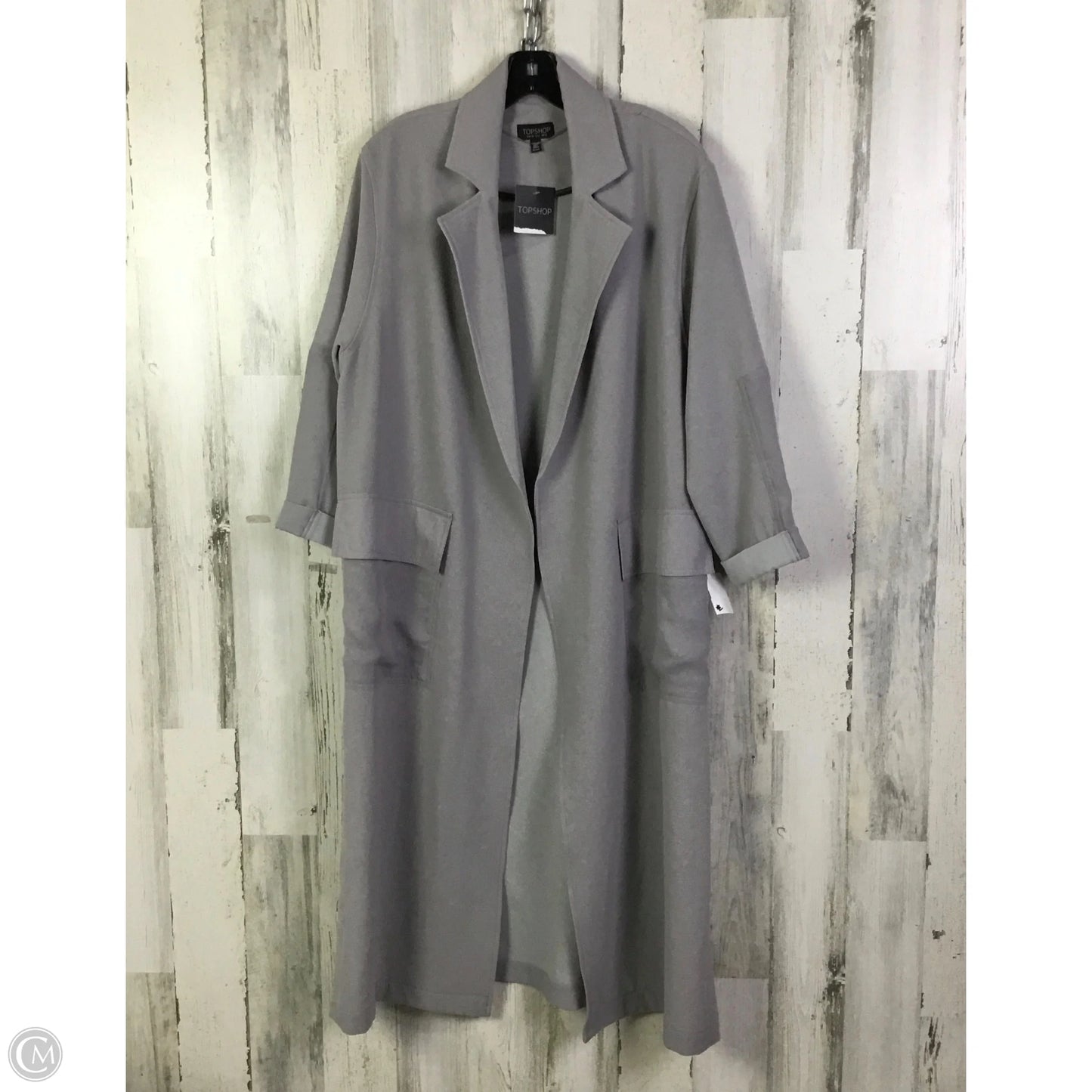 Cardigan By Top Shop In Grey, Size: S