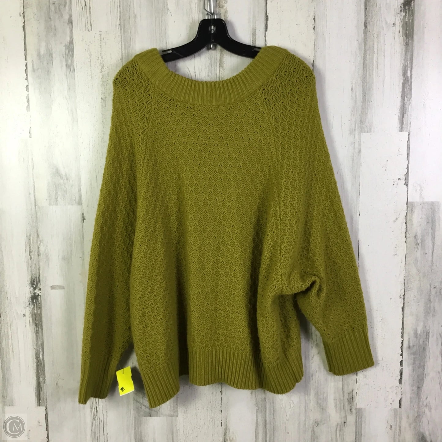 Sweater By Clothes Mentor In Green, Size: Lp