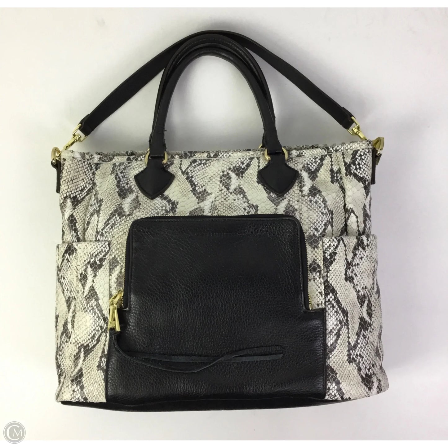 Handbag Leather By Aimee Kestenberg, Size: Large
