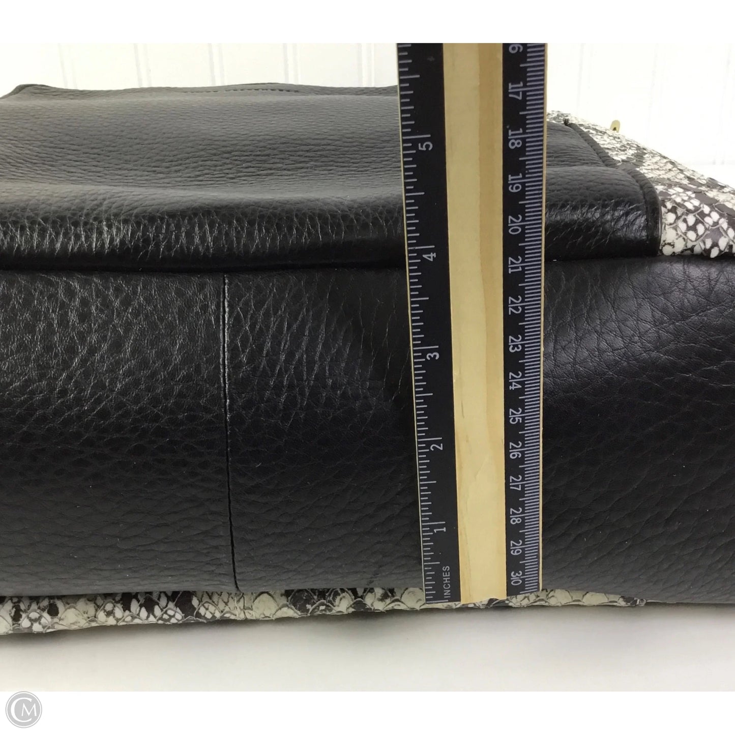 Handbag Leather By Aimee Kestenberg, Size: Large