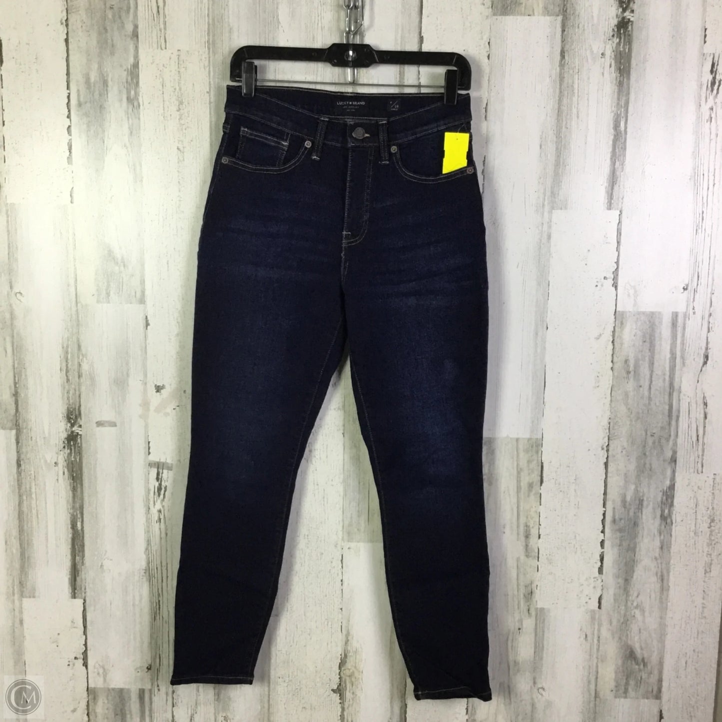 Jeans Skinny By Lucky Brand In Blue Denim, Size: 6