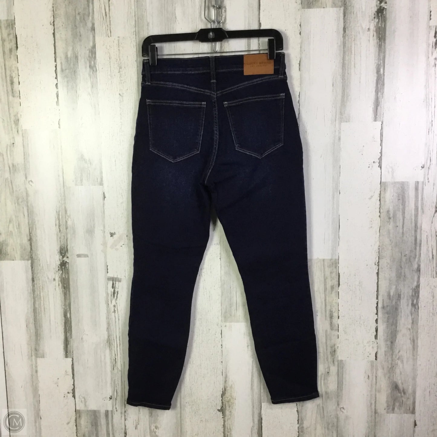 Jeans Skinny By Lucky Brand In Blue Denim, Size: 6