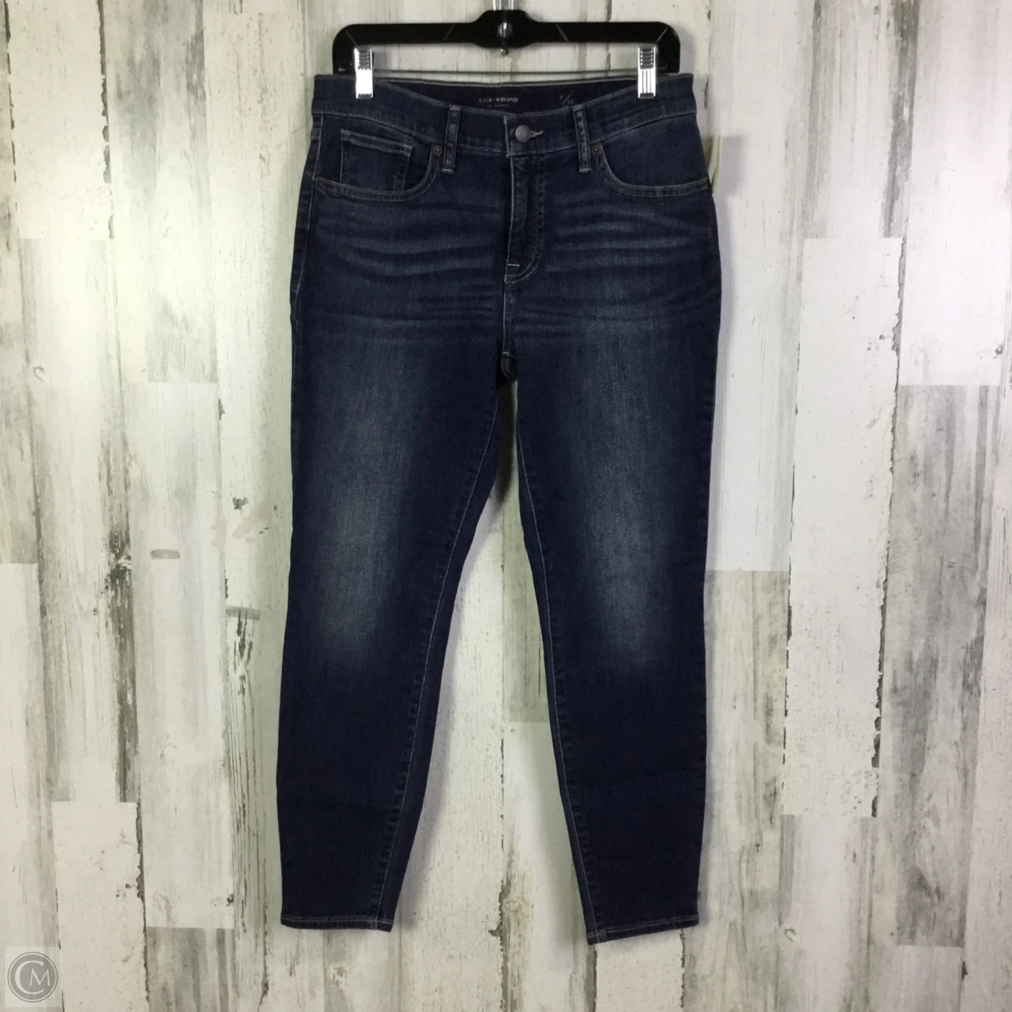 Jeans Skinny By Lucky Brand In Blue Denim, Size: 6