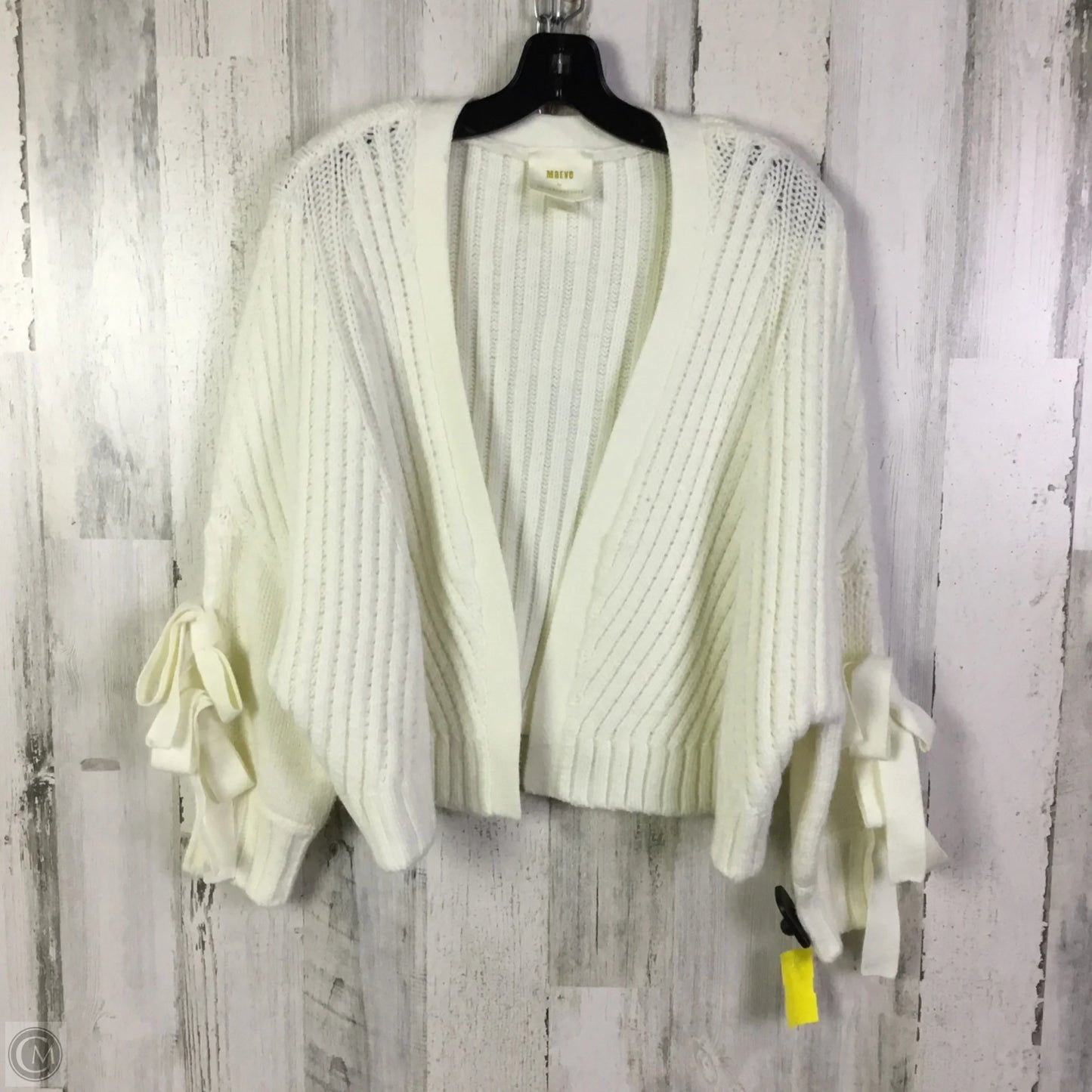 Sweater Cardigan By Maeve In Cream, Size: M