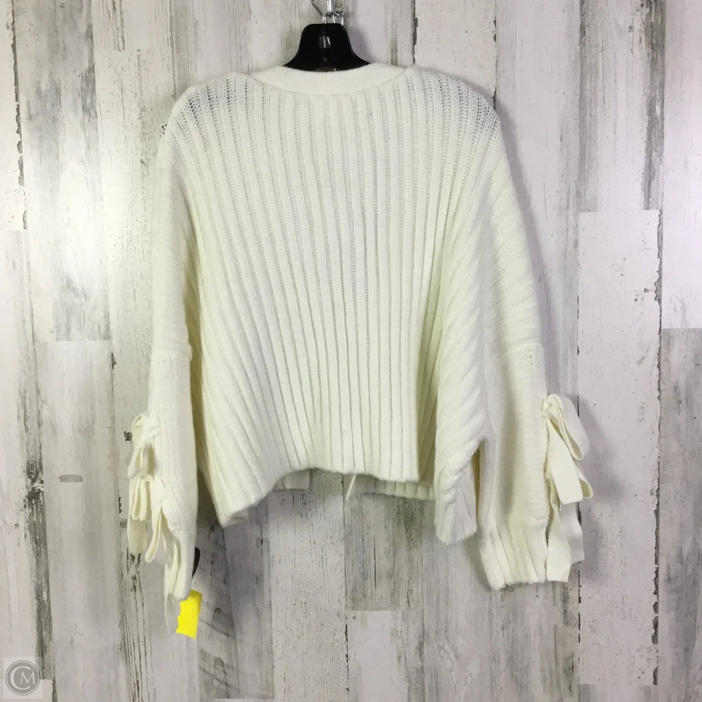 Sweater Cardigan By Maeve In Cream, Size: M