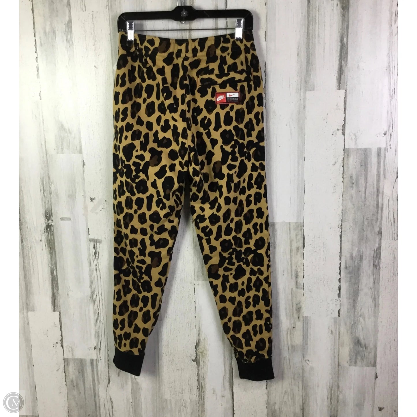 Athletic Pants By Nike Apparel In Animal Print, Size: S