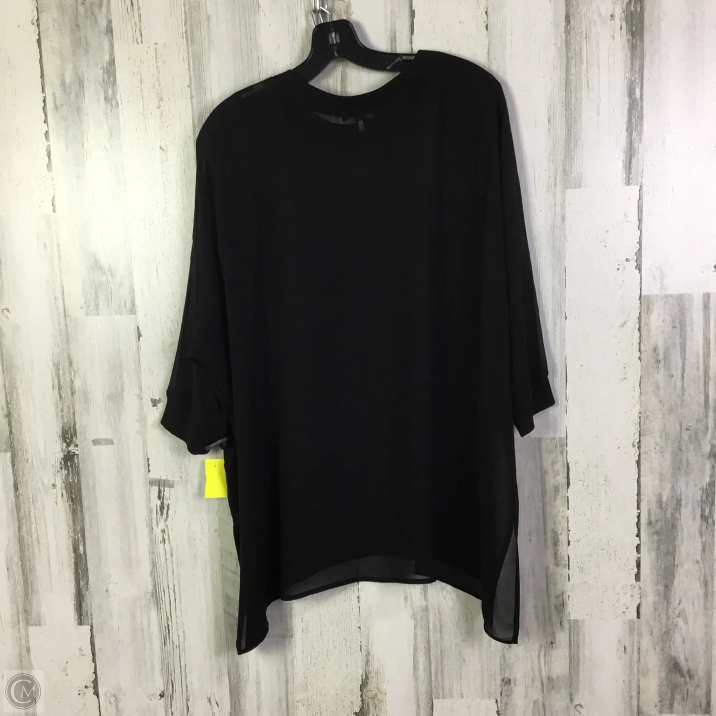 Tunic Short Sleeve By Eileen Fisher In Blue, Size: Xs