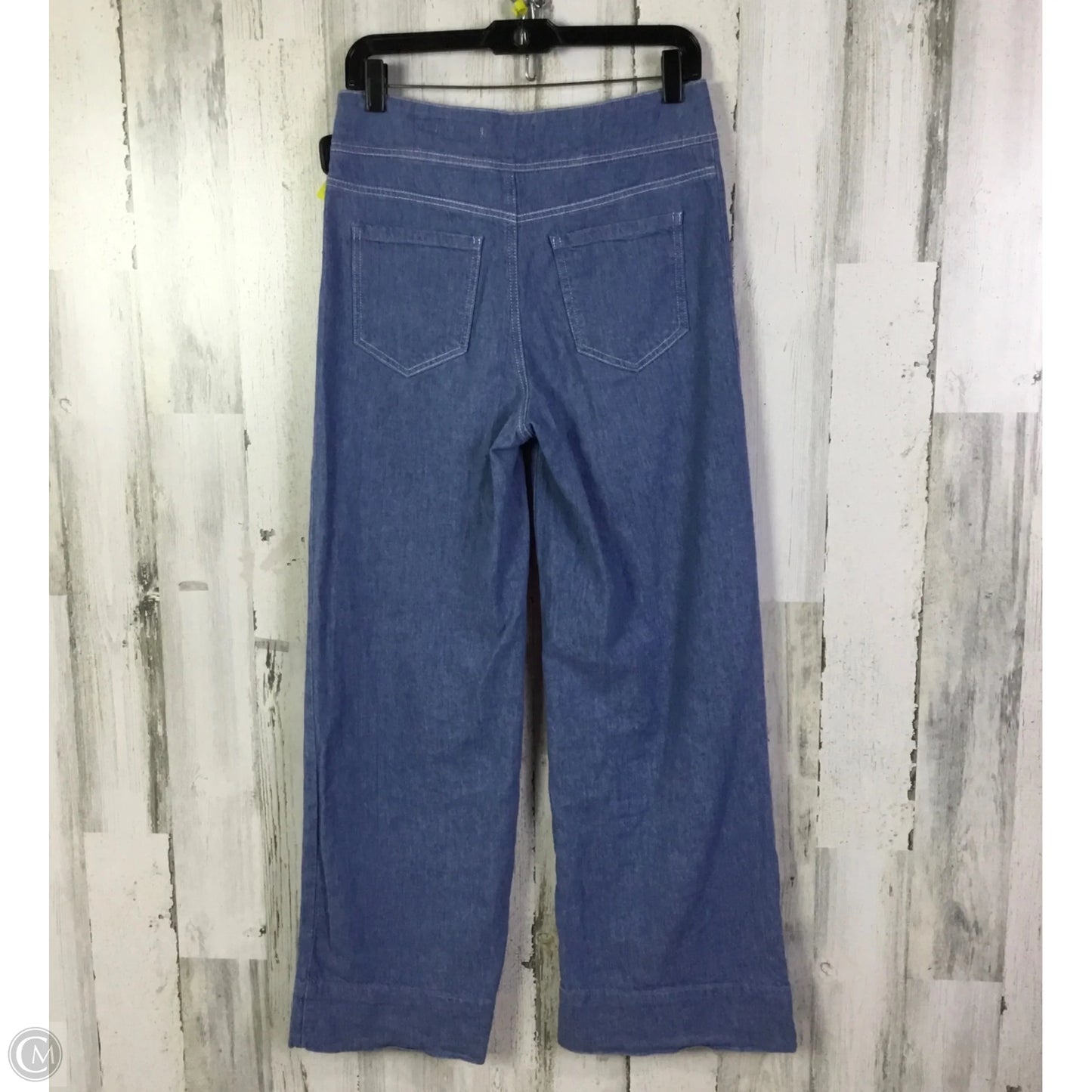 Jeans Wide Leg By Pilcro In Blue Denim, Size: 4p