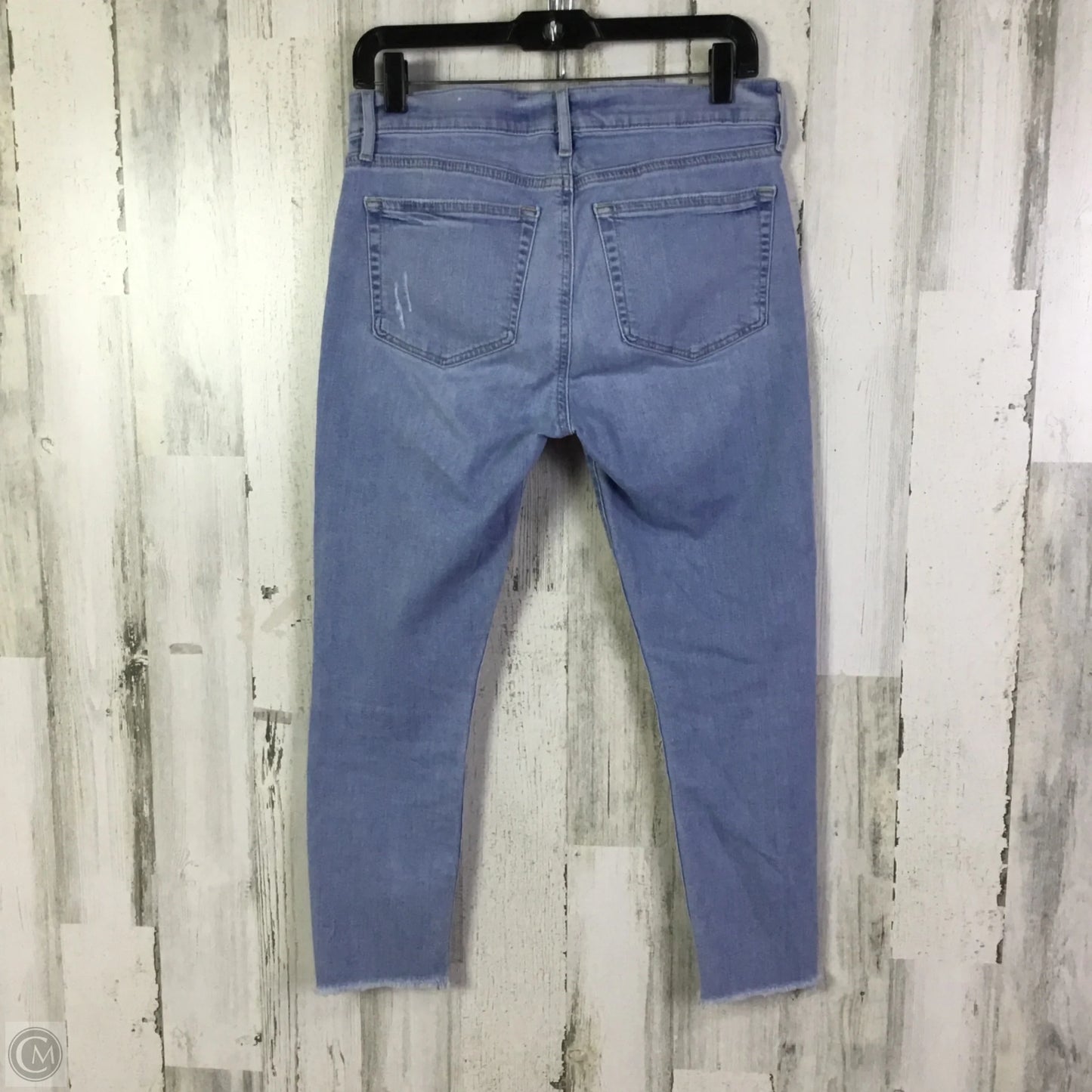 Jeans Skinny By Loft In Blue Denim, Size: 6