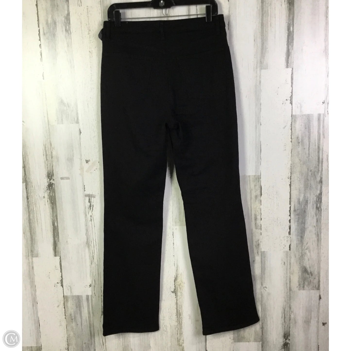 Jeans Boot Cut By Talbots In Black Denim, Size: 6