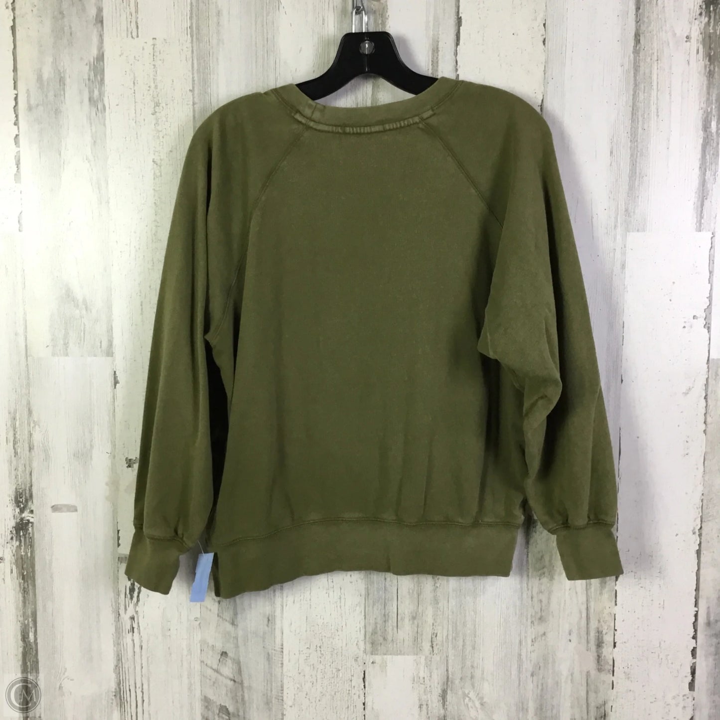 Top Long Sleeve By J. Crew In Green, Size: Xs