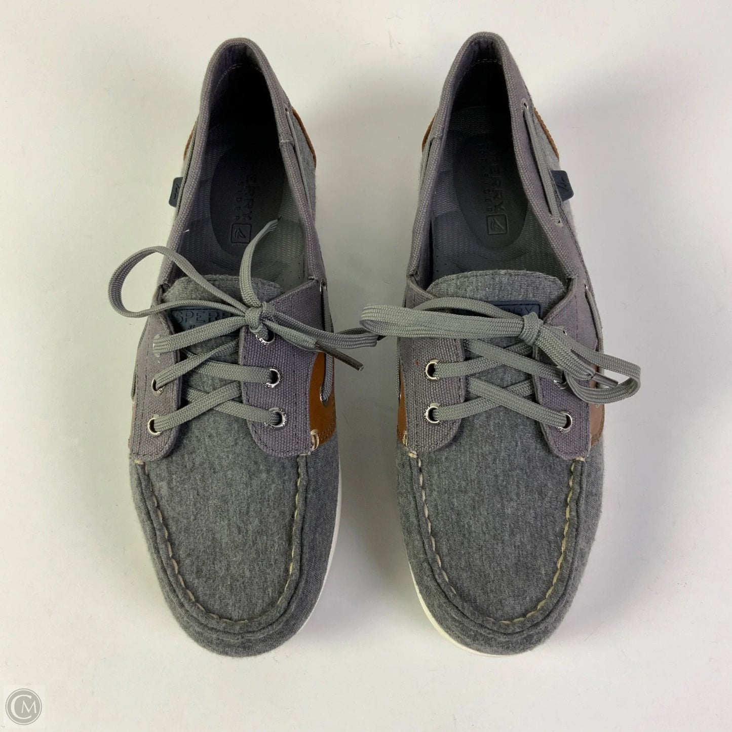 Shoes Flats By Sperry In Grey, Size: 7