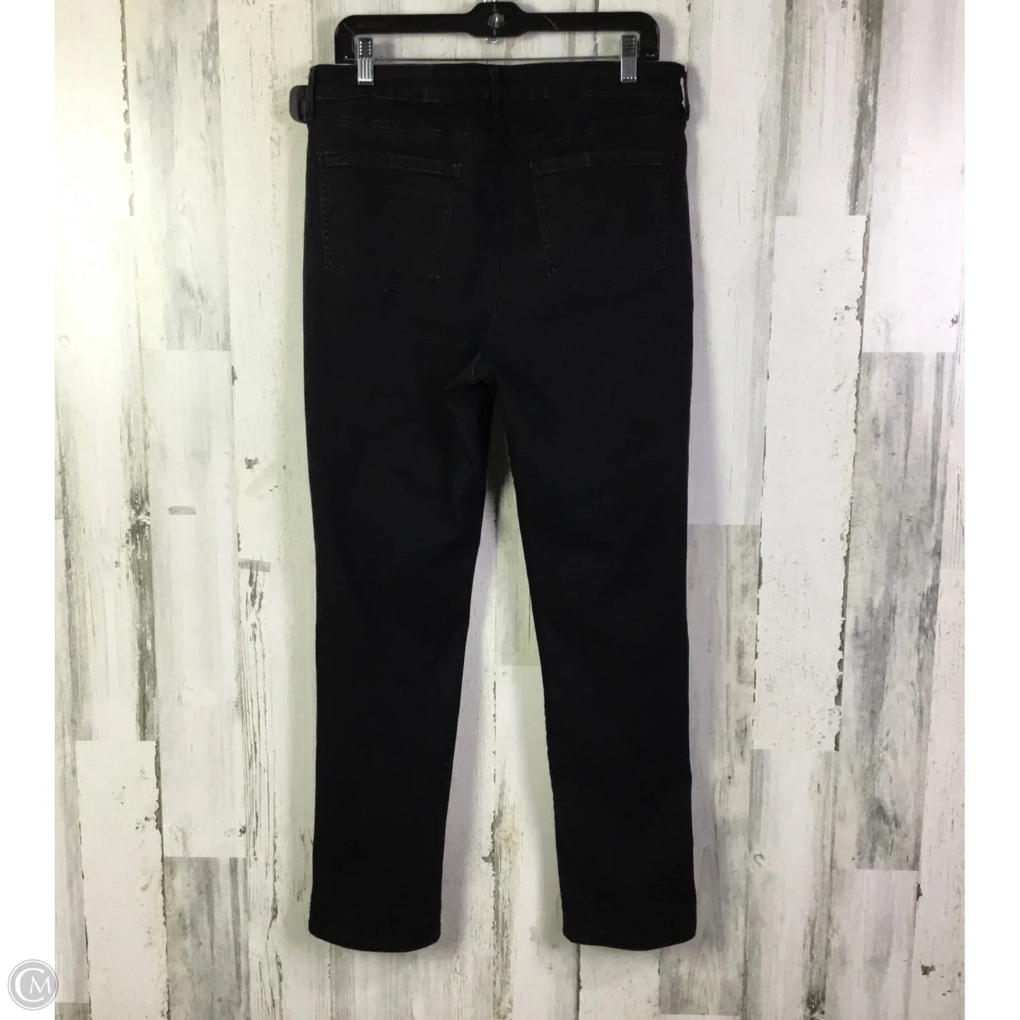 Jeans Straight By Not Your Daughters Jeans In Black, Size: 12