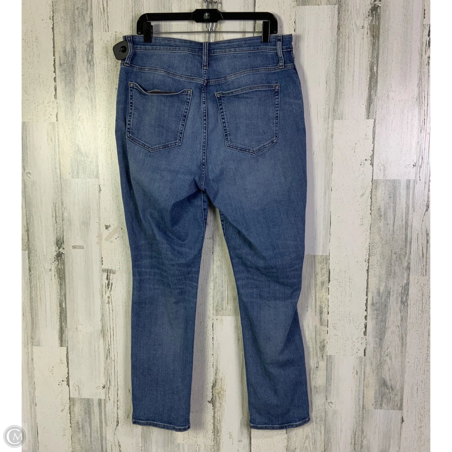 Jeans Straight By J. Crew In Blue Denim, Size: 14