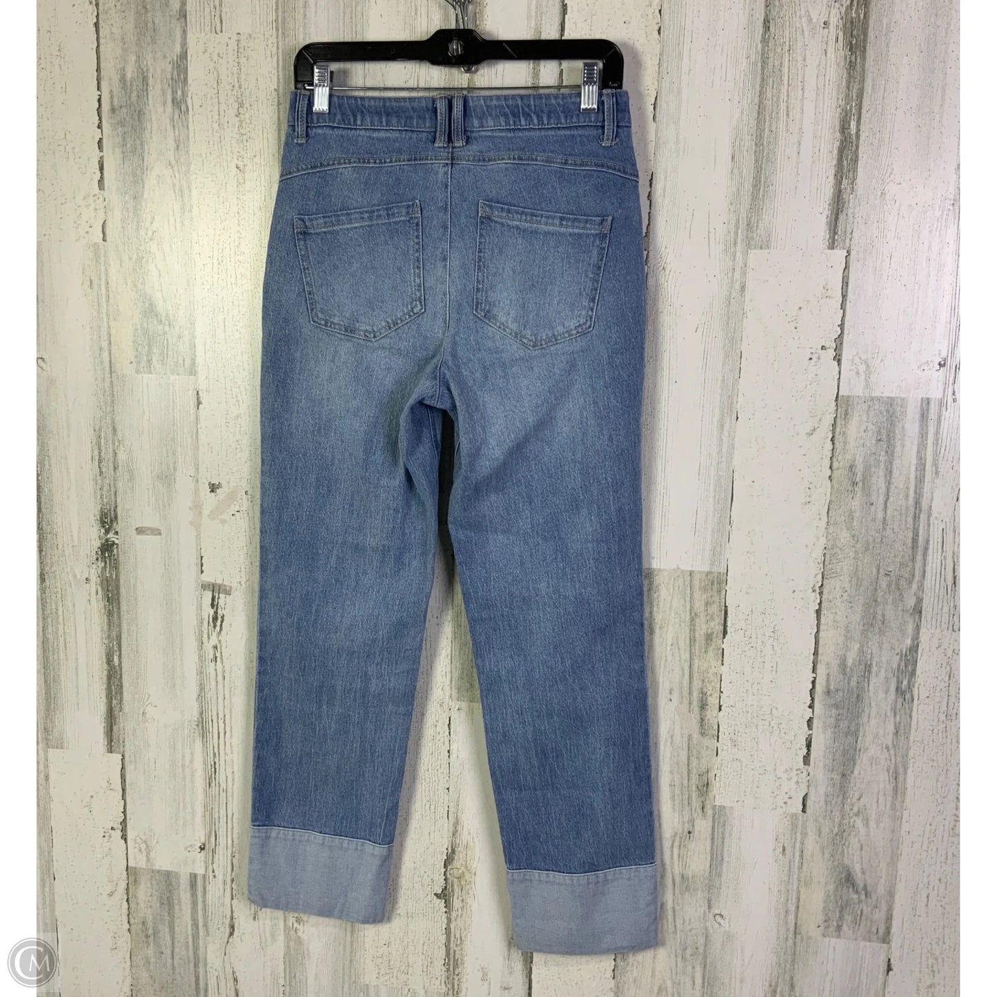 Jeans Straight By Wit & Wisdom In Blue Denim, Size: 2