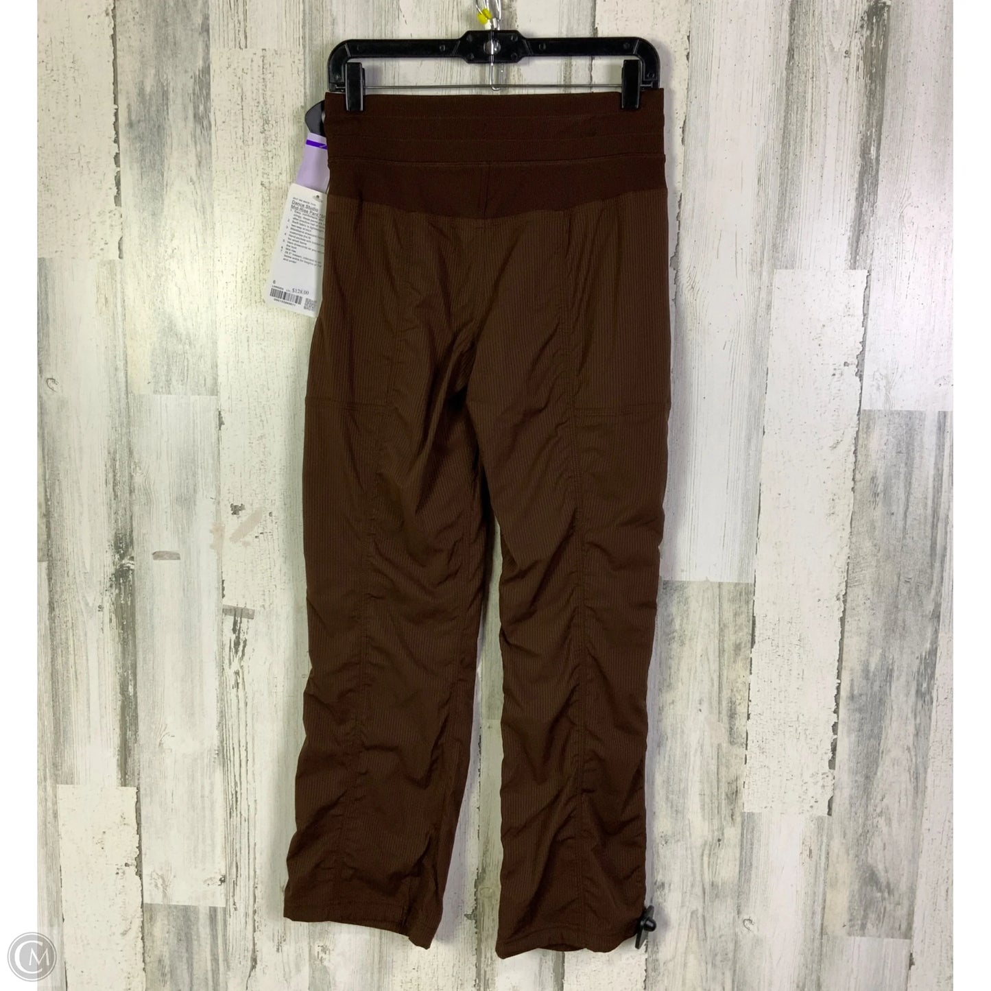 Athletic Pants By Lululemon In Brown, Size: 6
