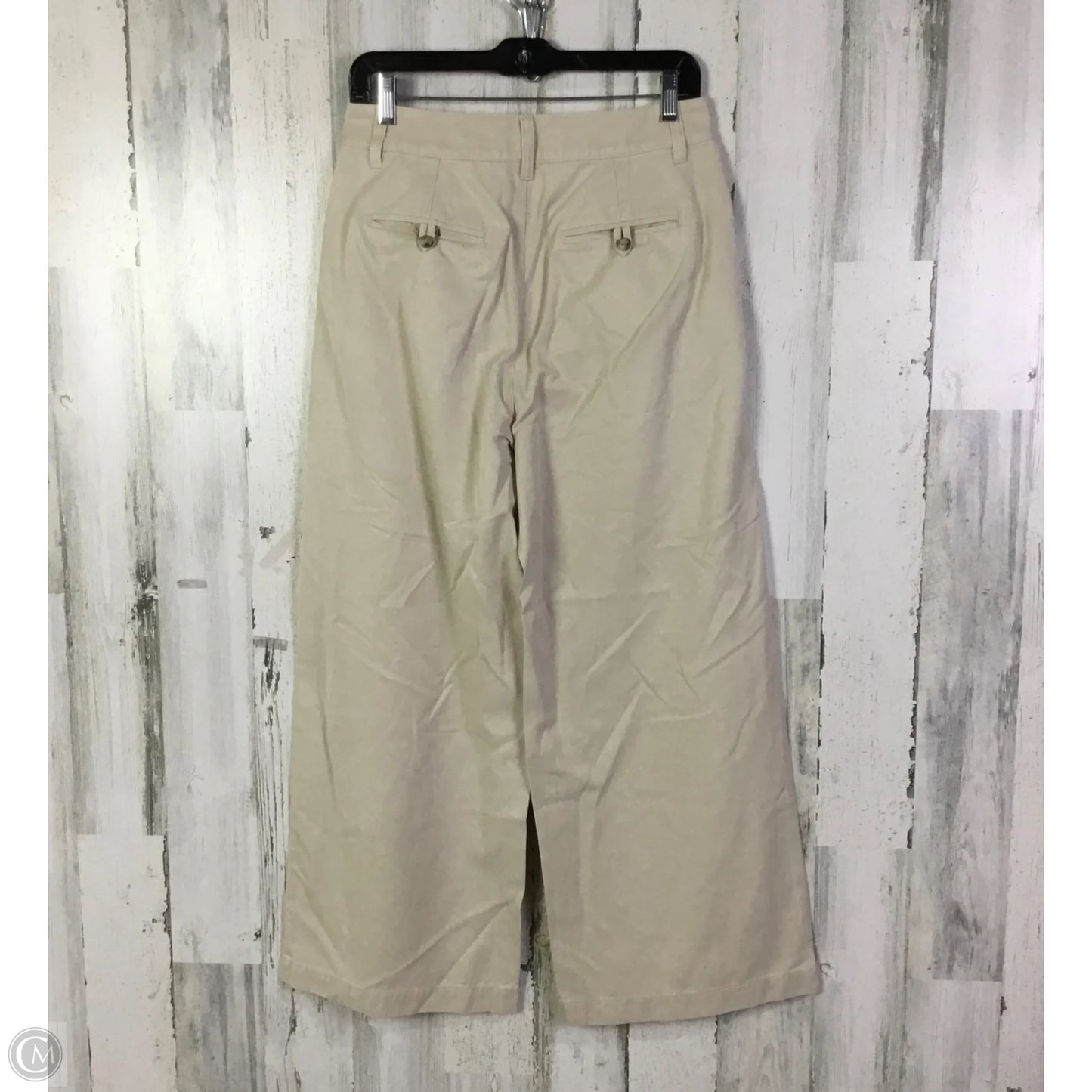 Pants Wide Leg By Madewell In Cream, Size: 2p