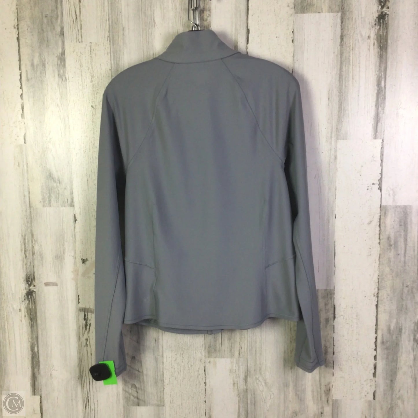 Athletic Jacket By Athleta In Grey, Size: L