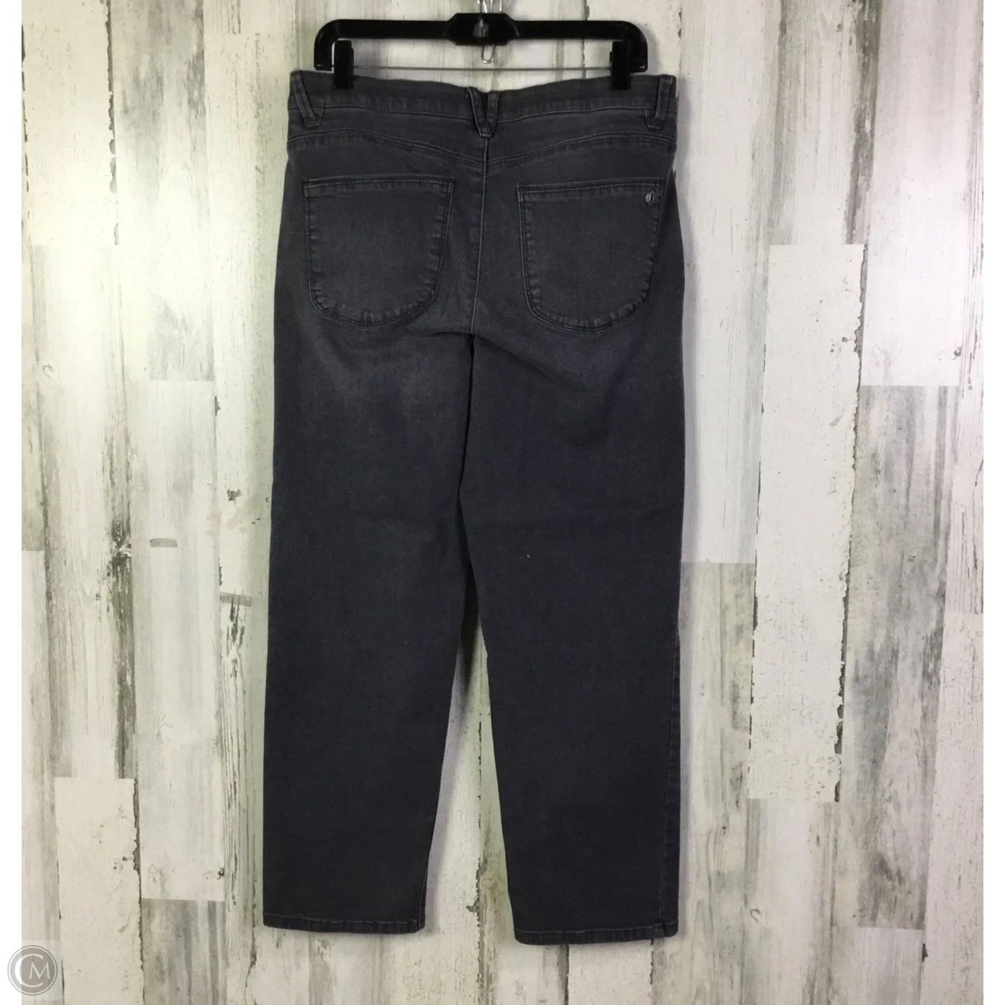Jeans Straight By Democracy In Grey, Size: 12