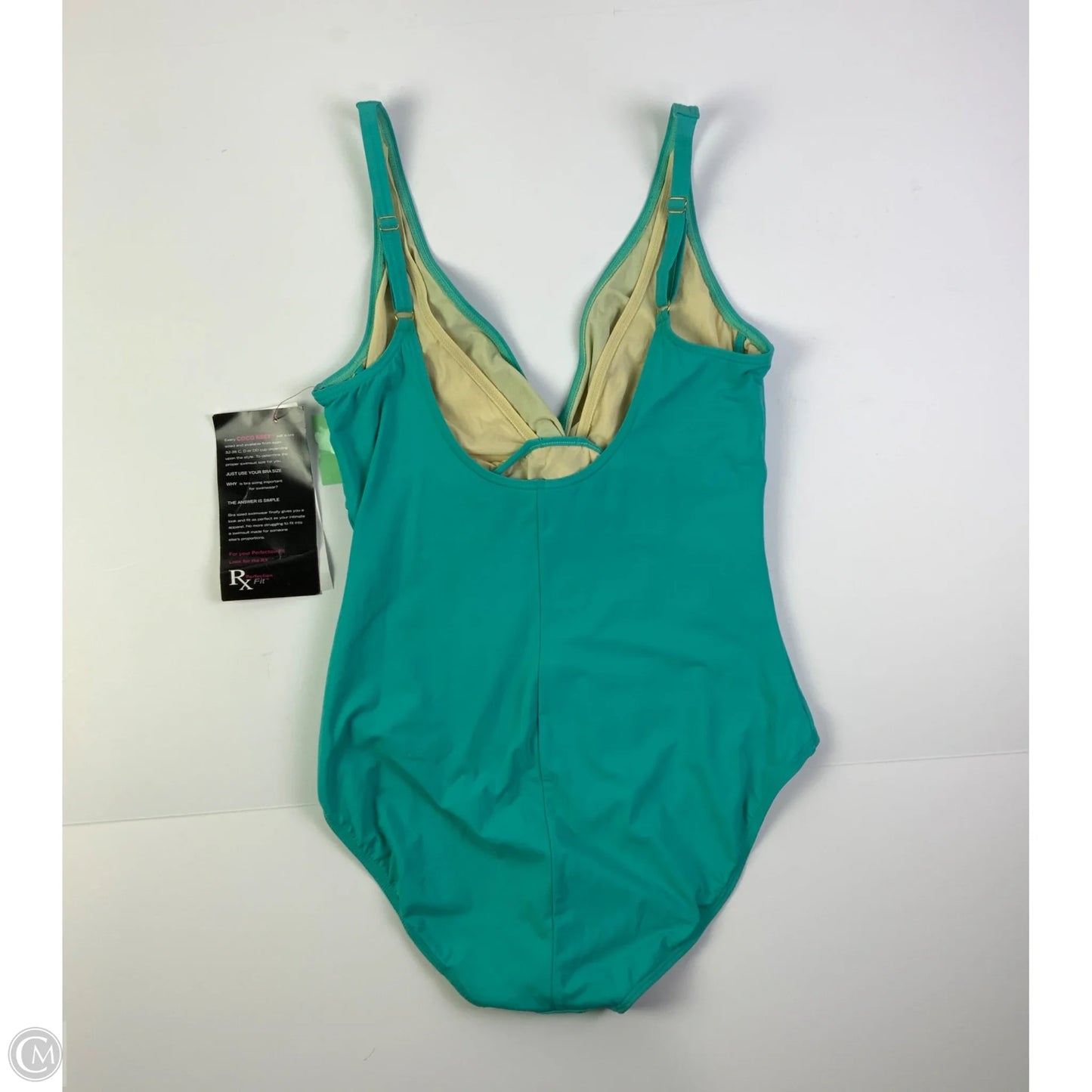 Swimsuit By Clothes Mentor In Teal, Size: Xl