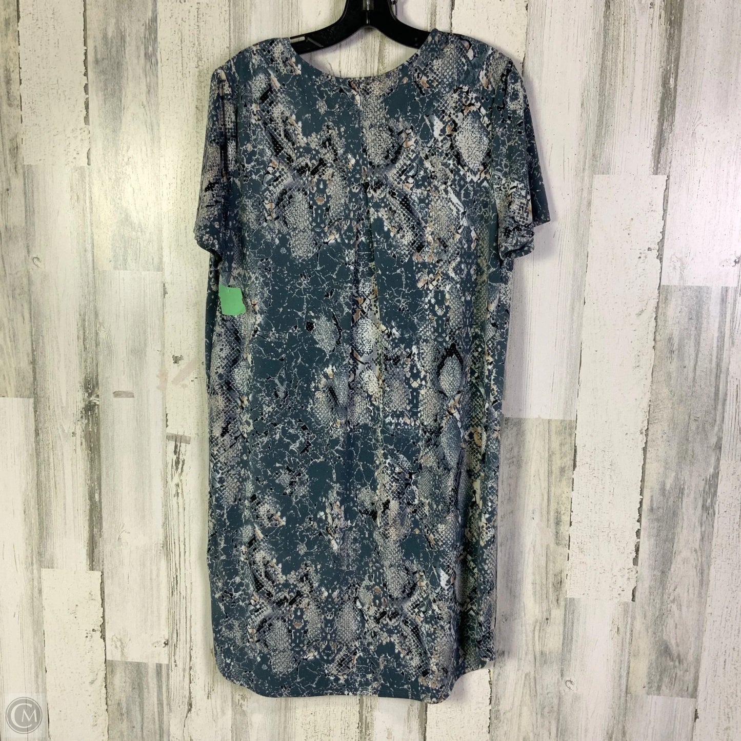 Dress Casual Short By Christian Siriano In Grey, Size: L