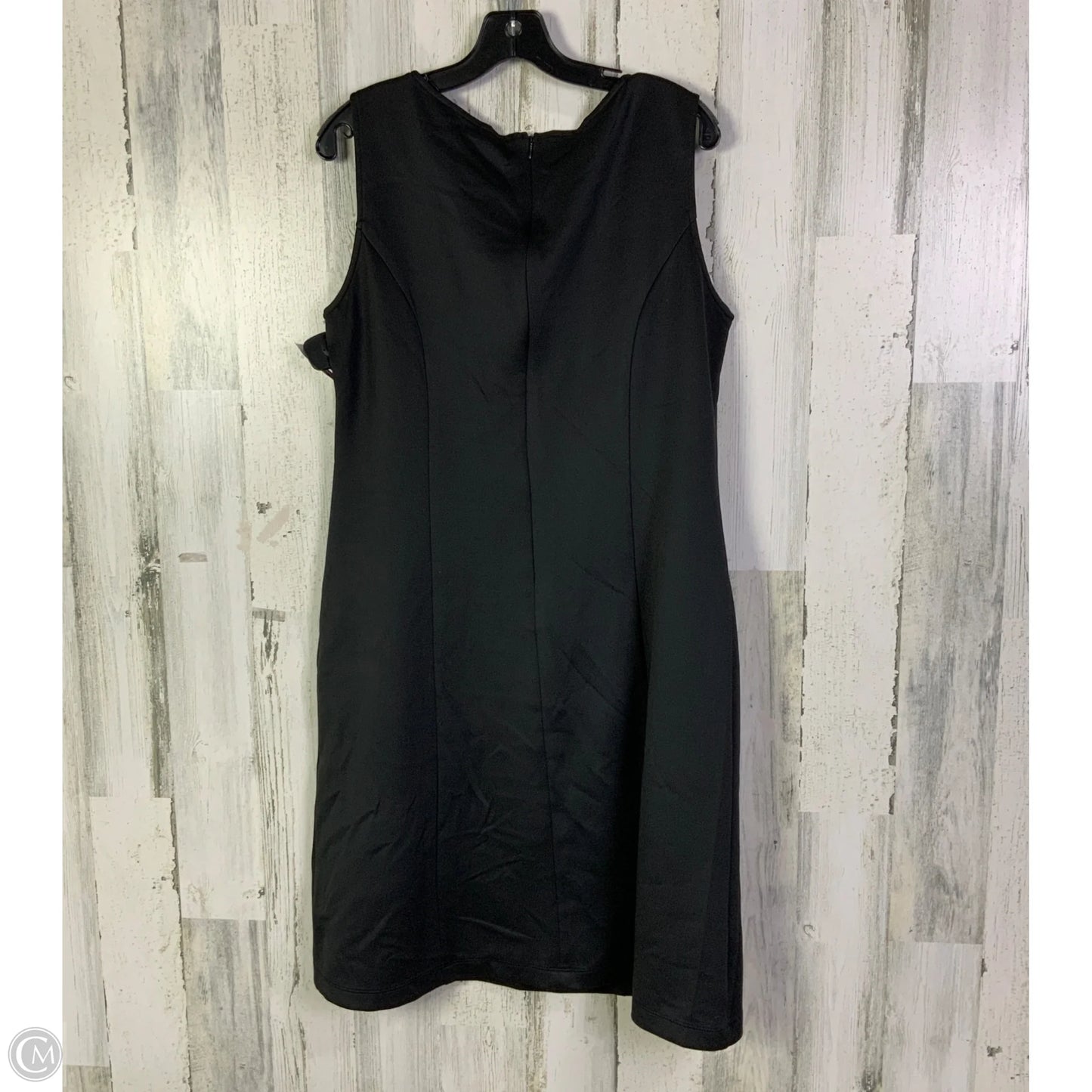 Dress Set 2pc By Dannyandnicole In Black & Orange, Size: Xl
