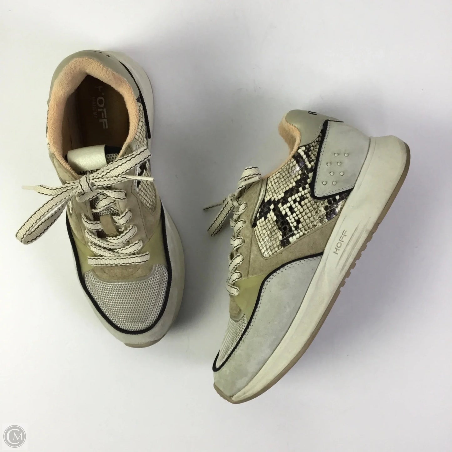 Shoes Sneakers By Hoff In Tan, Size: 6.5