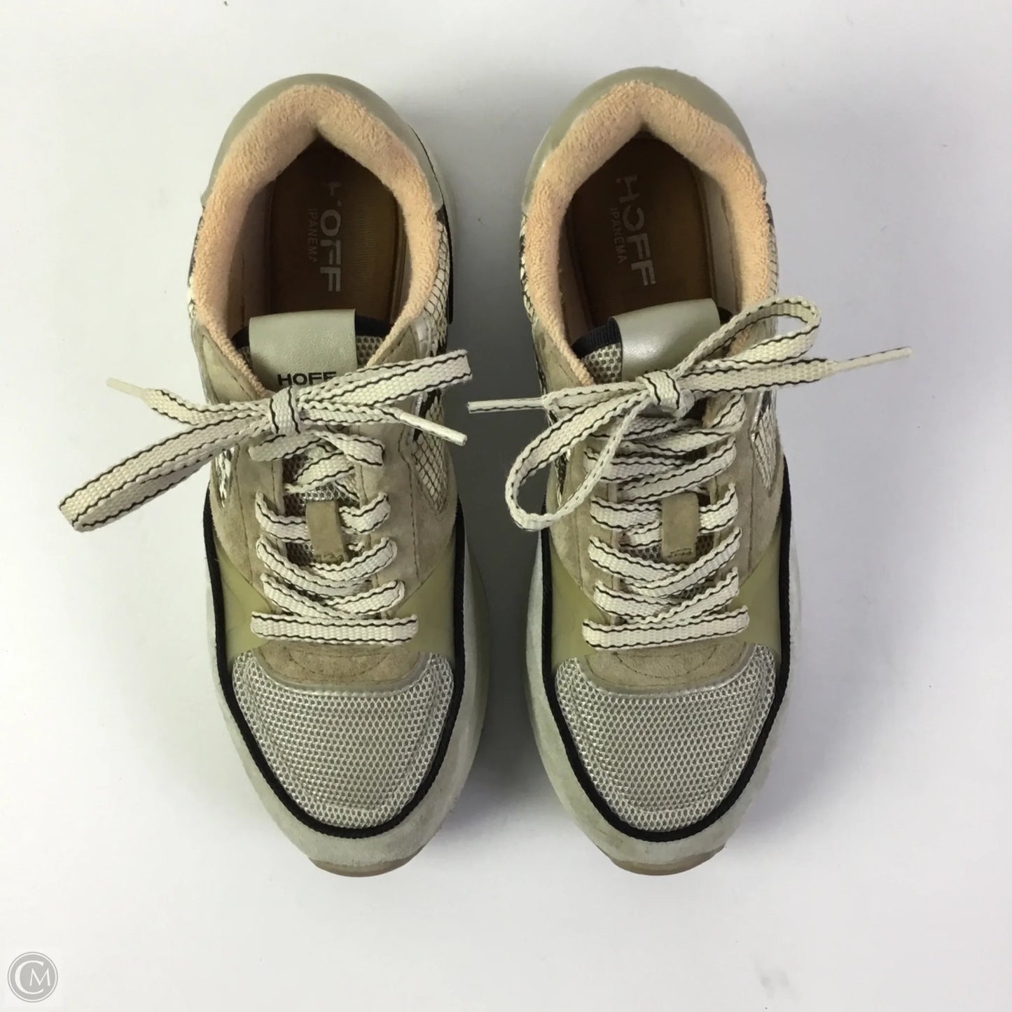 Shoes Sneakers By Hoff In Tan, Size: 6.5