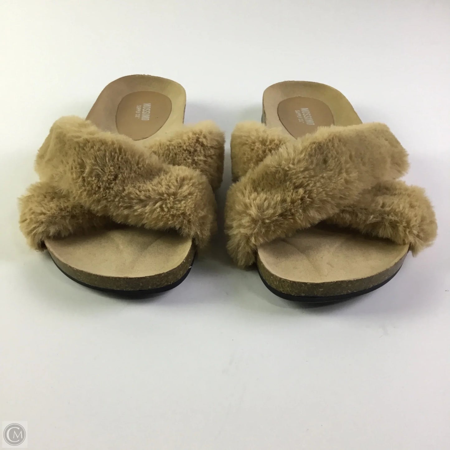 Sandals Flats By Mossimo In Brown, Size: 9